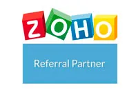 Logotipo de ZOHO Referral Partner