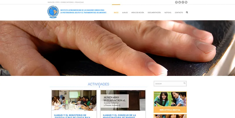 Sitio web desarrollado por CORAL: www.ilanud.or.cr